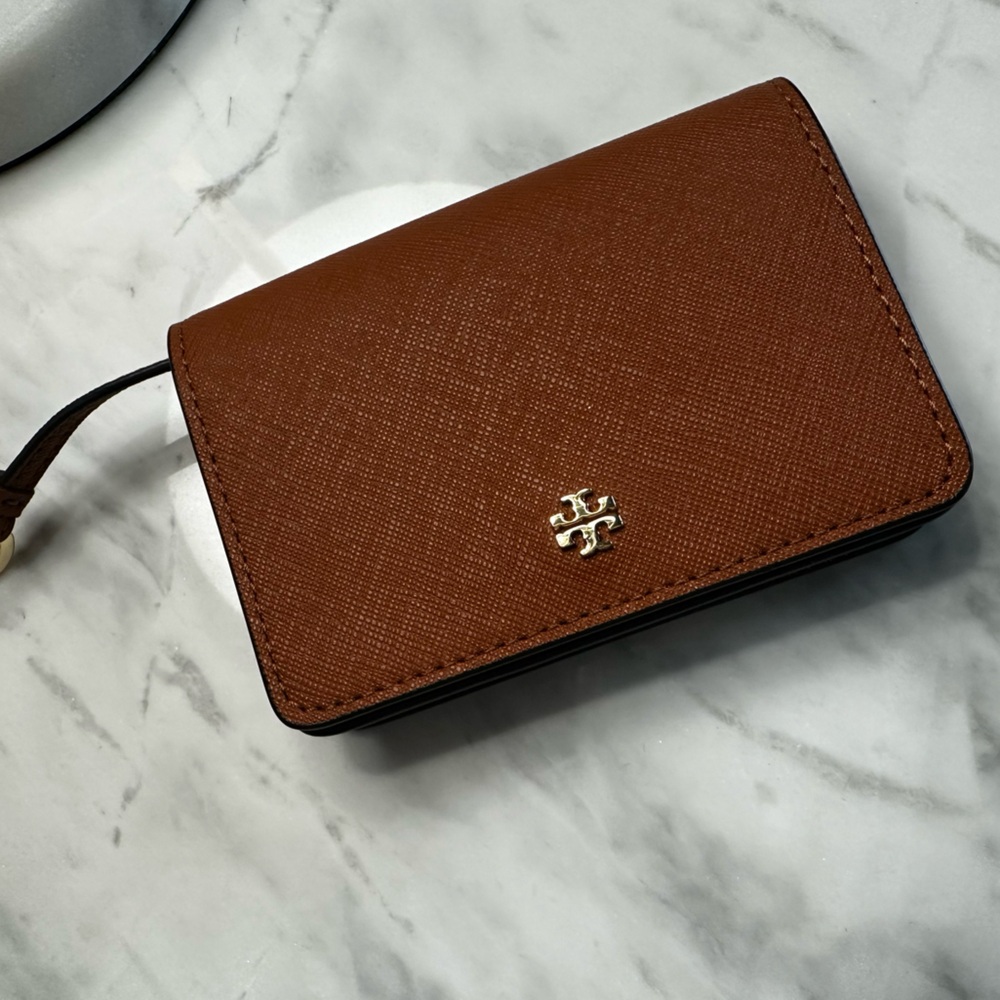 Tory Burch card holder and key ring